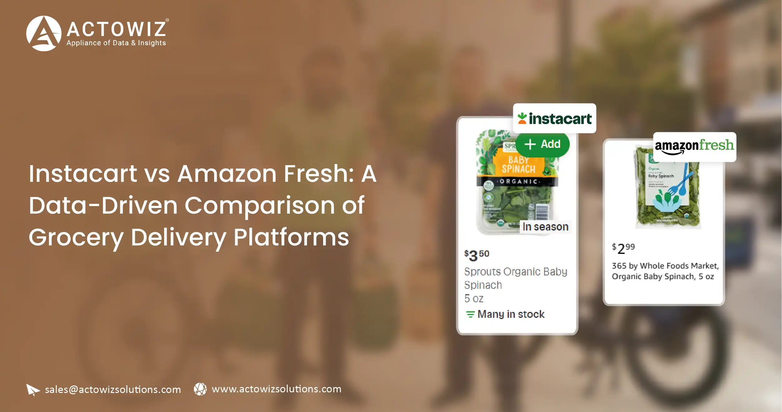 Instacart vs Amazon Fresh: A Data-Driven Comparison of Grocery Delivery Platforms